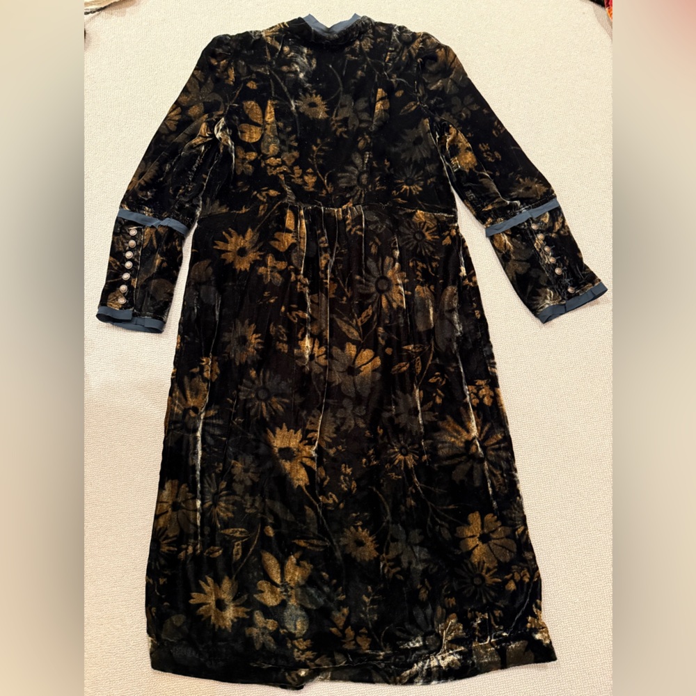 Free People Hazel Velvet duster kimono Coat - Picture 8 of 9